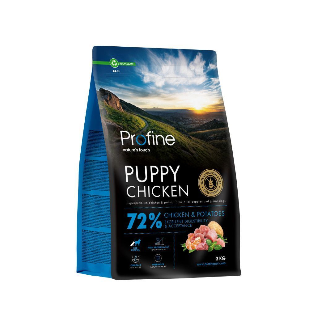 Сухий корм для цуценят Profine Puppy 3 кг - курка та картопля