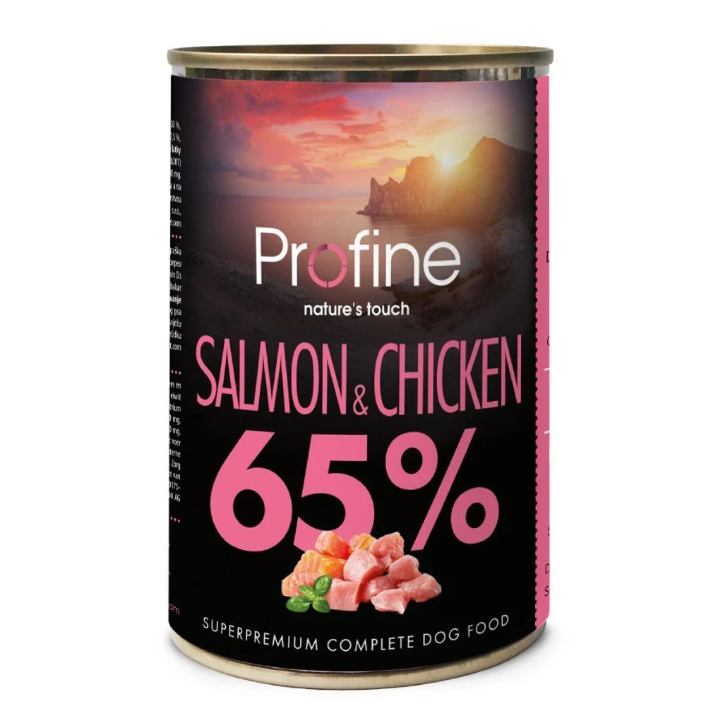 Вологий корм для собак Profine 400 г - лосось та курка Вологий корм для собак Profine 400 г - лосось та курка