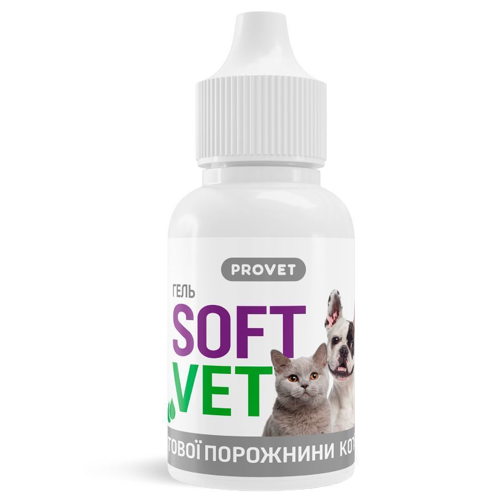 PROVET SoftVet гель для гігієни ротової порожнини собак 15 мл
