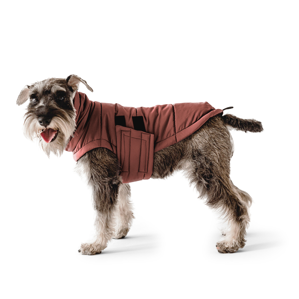 Пуховик для собак Noble Pet Bobby 4XL теракотовий