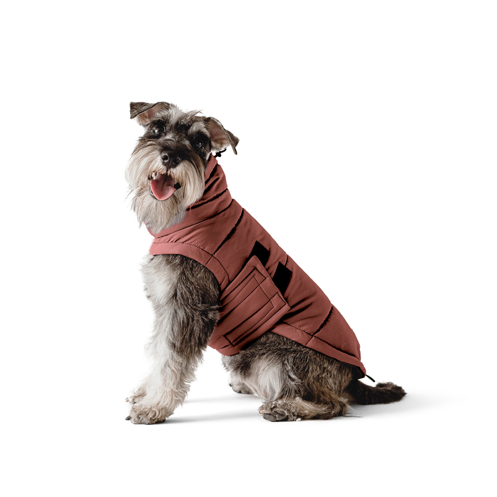 Пуховик для собак Noble Pet Bobby 4XL теракотовий