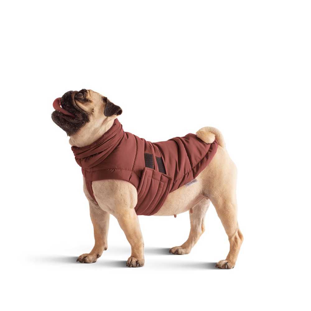 Пуховик для собак Noble Pet Bobby 4XL теракотовий