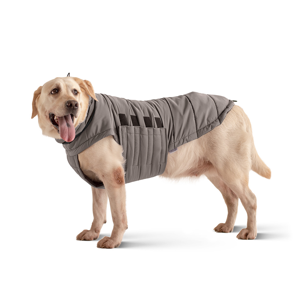 Noble Pet Bobby пуховик для собак 4XL сірий