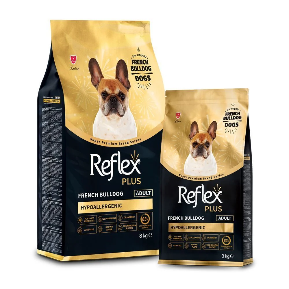 Сухой корм для собак Reflex Plus French Bulldog Adult 3 кг Сухой корм для собак Reflex Plus French Bulldog Adult 3 кг