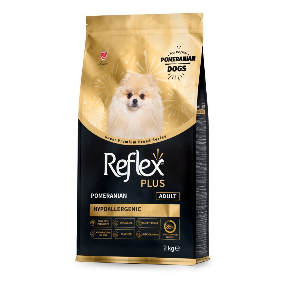 Сухой корм для собак Reflex Plus Pomeranian Adult 2 кг Сухой корм для собак Reflex Plus Pomeranian Adult 2 кг