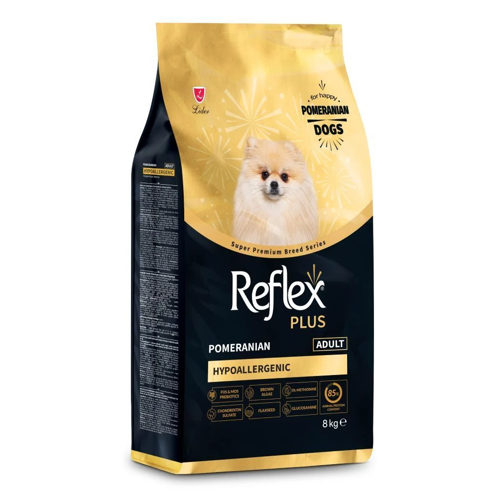 Сухой корм для собак Reflex Plus Pomeranian Adult 8 кг