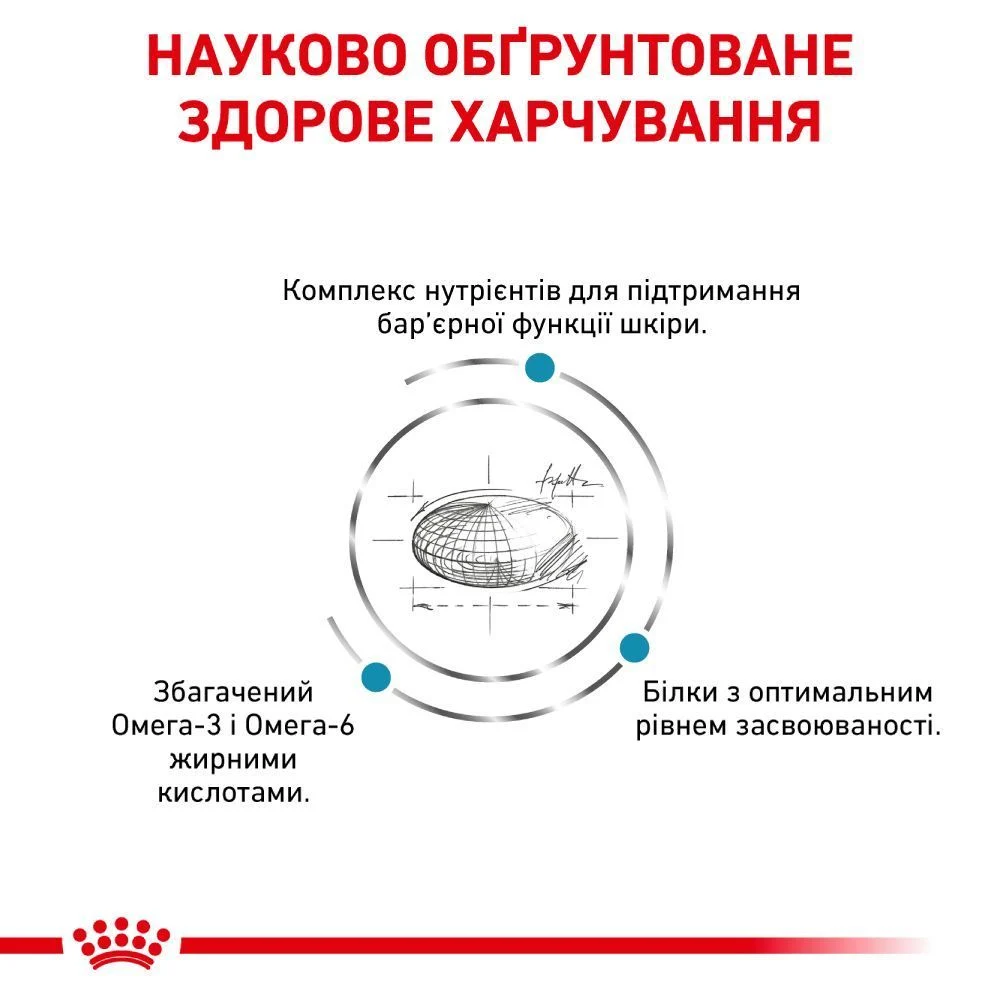 Сухой корм для собак Royal Canin Skin Care 2 кг