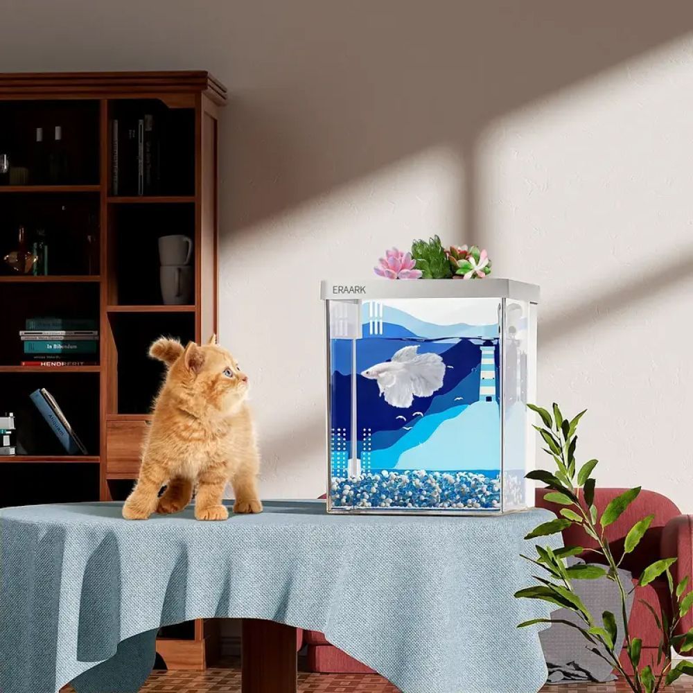 Розумний акваріум Petkit-mini EraArk прямий 16,4 x 21,3 x 16,4 см (5 л) Розумний акваріум Petkit-mini EraArk прямий 16,4 x 21,3 x 16,4 см (5 л)