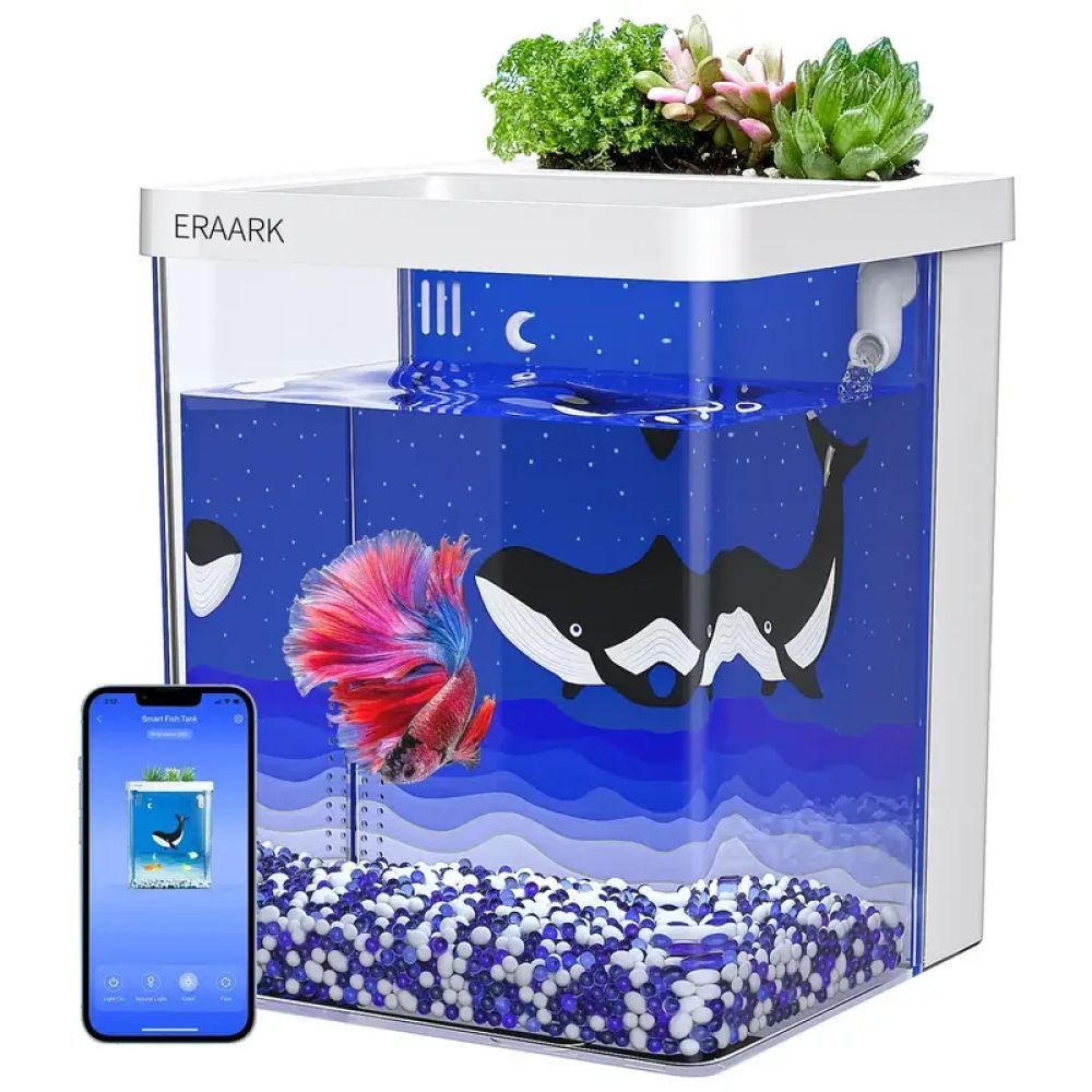 Розумний акваріум Petkit-mini EraArk прямий 16,4 x 21,3 x 16,4 см (5 л) Розумний акваріум Petkit-mini EraArk прямий 16,4 x 21,3 x 16,4 см (5 л)