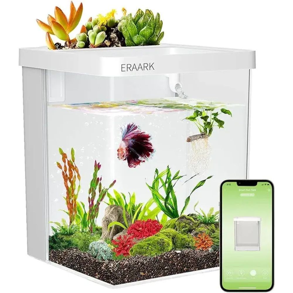 Розумний акваріум Petkit-mini EraArk прямий 16,4 x 21,3 x 16,4 см (5 л) Розумний акваріум Petkit-mini EraArk прямий 16,4 x 21,3 x 16,4 см (5 л)