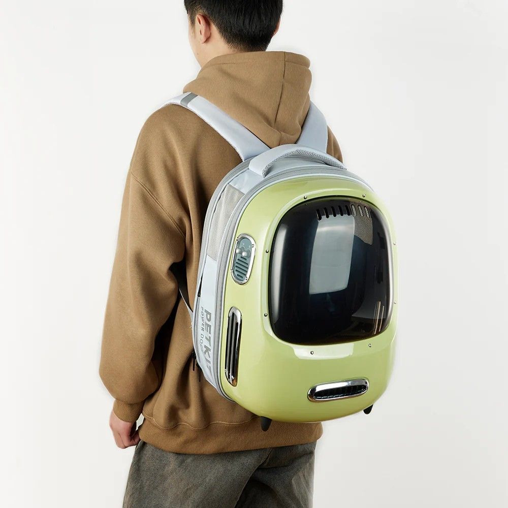 Petkit Breezy 2 Smart рюкзак-переноска для котів 35х27х43 см - зелений Petkit Breezy 2 Smart рюкзак-переноска для котів 35х27х43 см - зелений