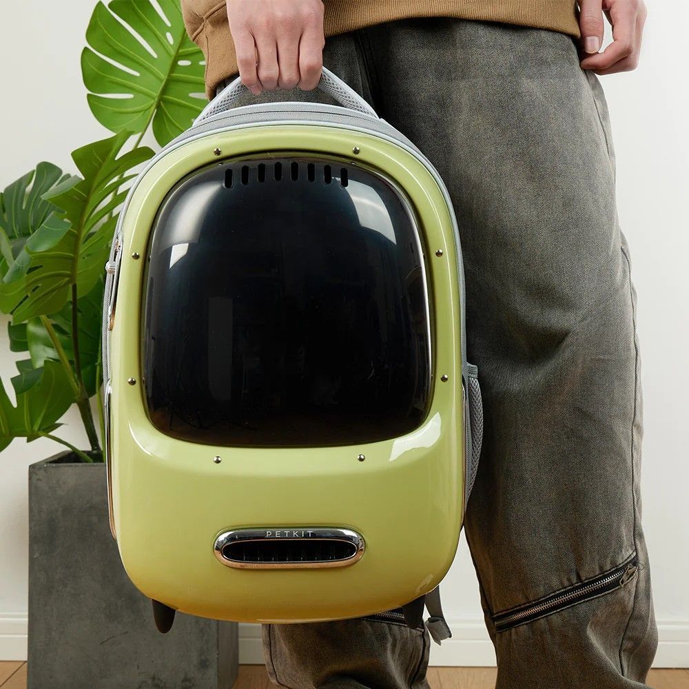 Petkit Breezy 2 Smart рюкзак-переноска для котів 35х27х43 см - зелений Petkit Breezy 2 Smart рюкзак-переноска для котів 35х27х43 см - зелений