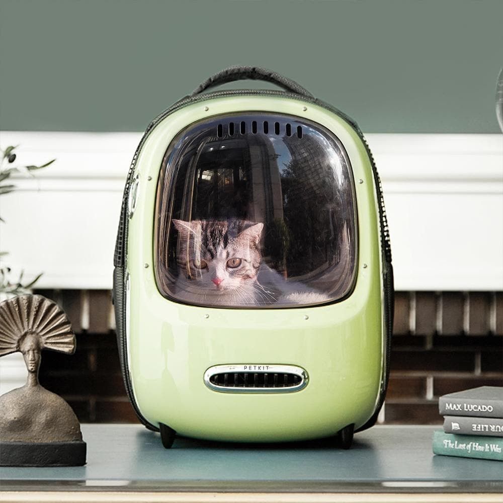 Petkit Breezy 2 Smart рюкзак-переноска для котів 35х27х43 см - зелений Petkit Breezy 2 Smart рюкзак-переноска для котів 35х27х43 см - зелений