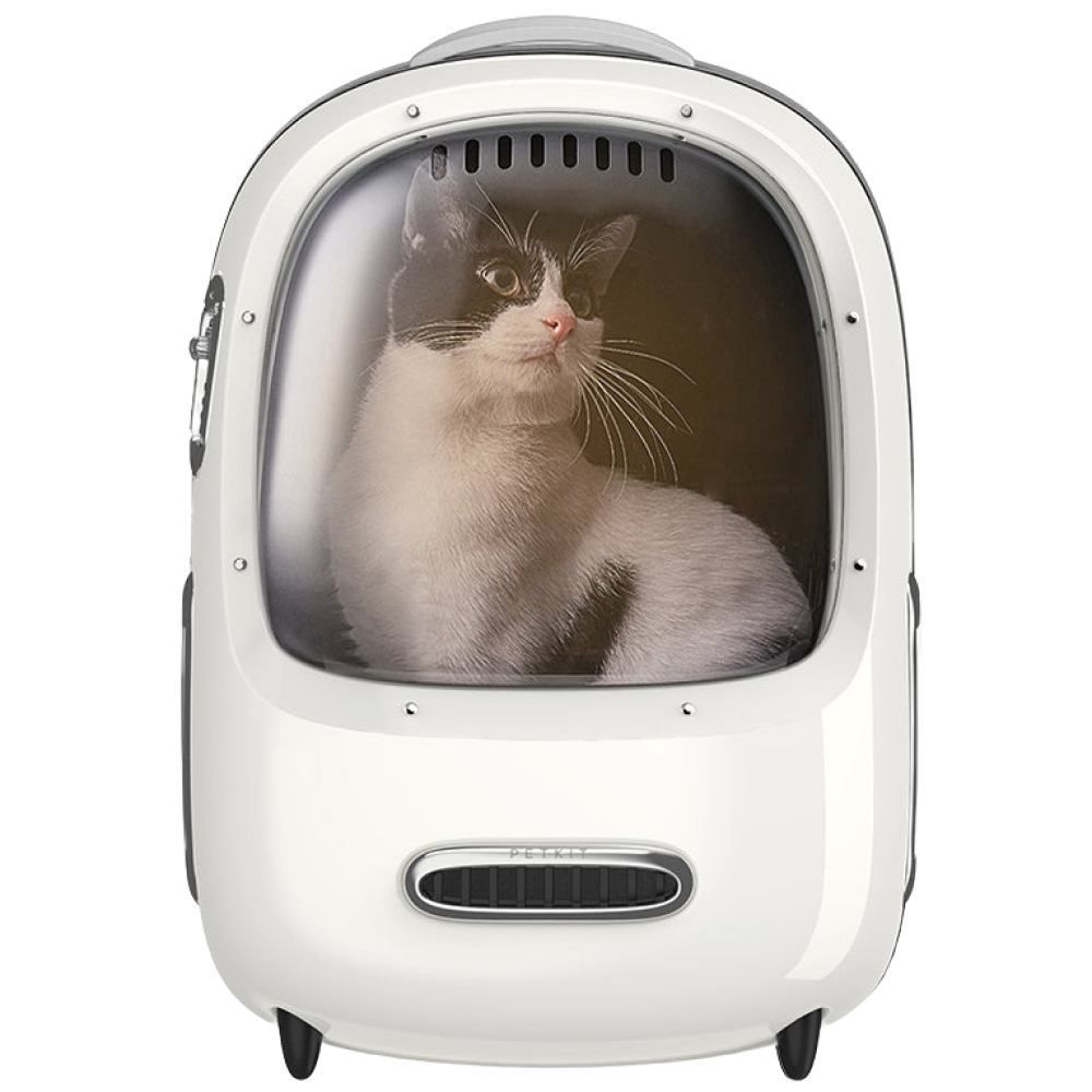Рюкзак-переноска для котів Petkit Breezy 2 Smart Cat Carrier White Рюкзак-переноска для котів Petkit Breezy 2 Smart Cat Carrier White