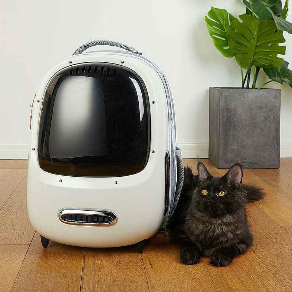 Рюкзак-переноска для котів Petkit Breezy 2 Smart Cat Carrier White Рюкзак-переноска для котів Petkit Breezy 2 Smart Cat Carrier White