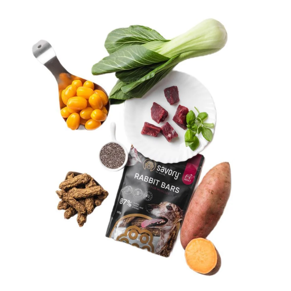 Ласощі для собак Savory Rabbit Bars 100 г - кролик