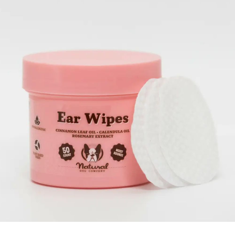 Салфетки для собак Natural Dog Company Ear Wipes 50 шт