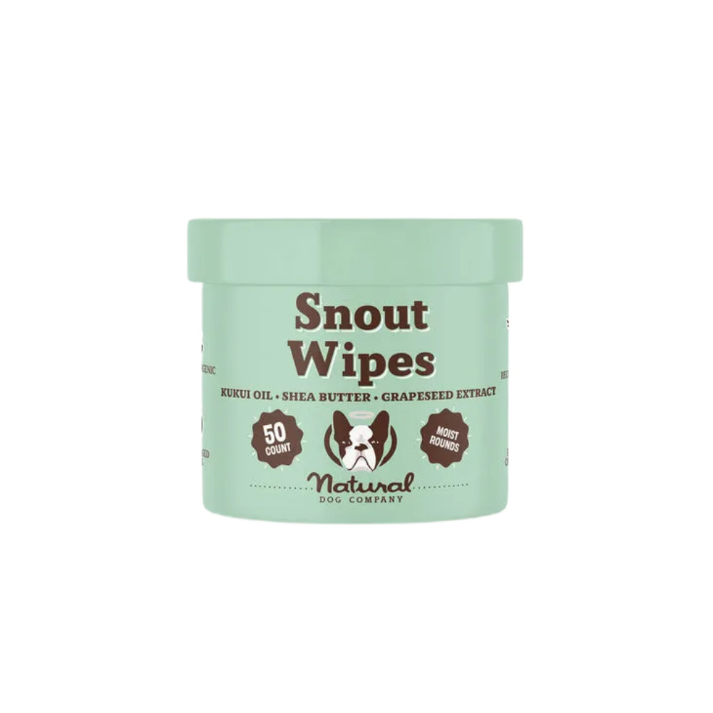 Салфетки для собак Natural Dog Company Snout Wipes 50 шт Салфетки для собак Natural Dog Company Snout Wipes 50 шт