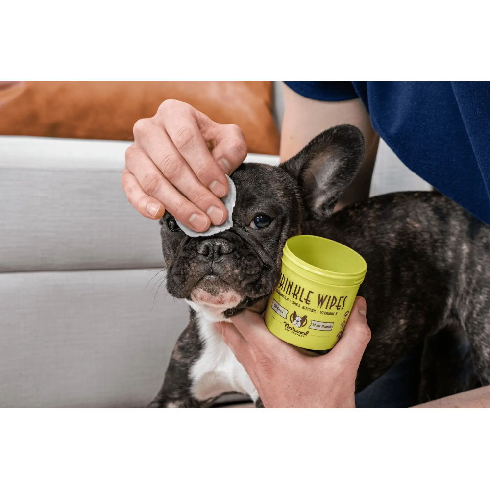 Салфетки для собак Natural Dog Company Wrinkle Wipes 50 шт Салфетки для собак Natural Dog Company Wrinkle Wipes 50 шт