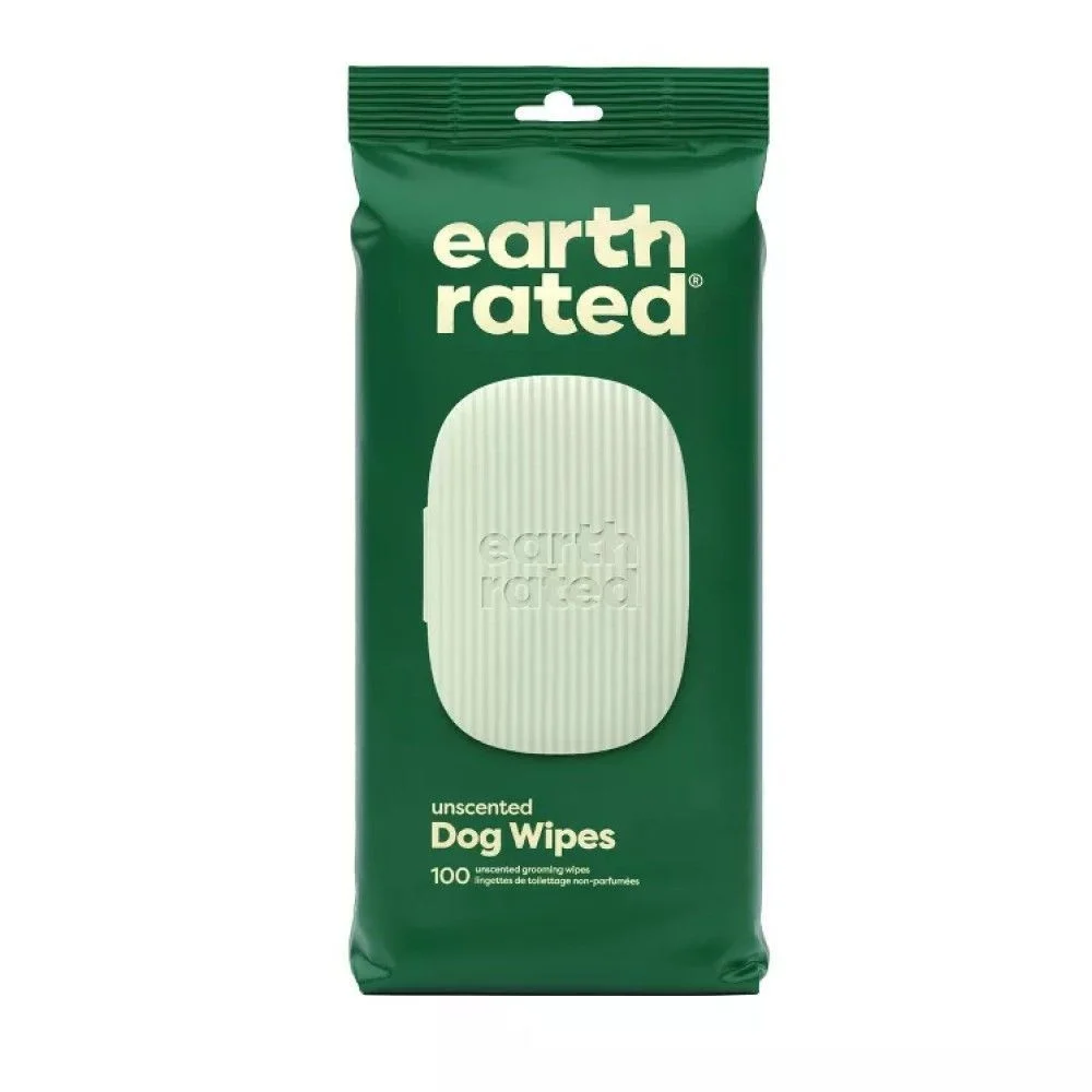 Серветки гігієнічні Earth Rated без запаху 100 шт Серветки гігієнічні Earth Rated без запаху 100 шт