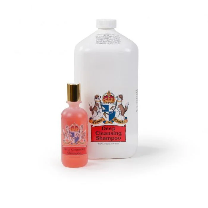 Шампунь для собак Crown Royale «Deep Cleansing» суперочищающий 3,8л (для поддержания здоровья кожи и шерсти)