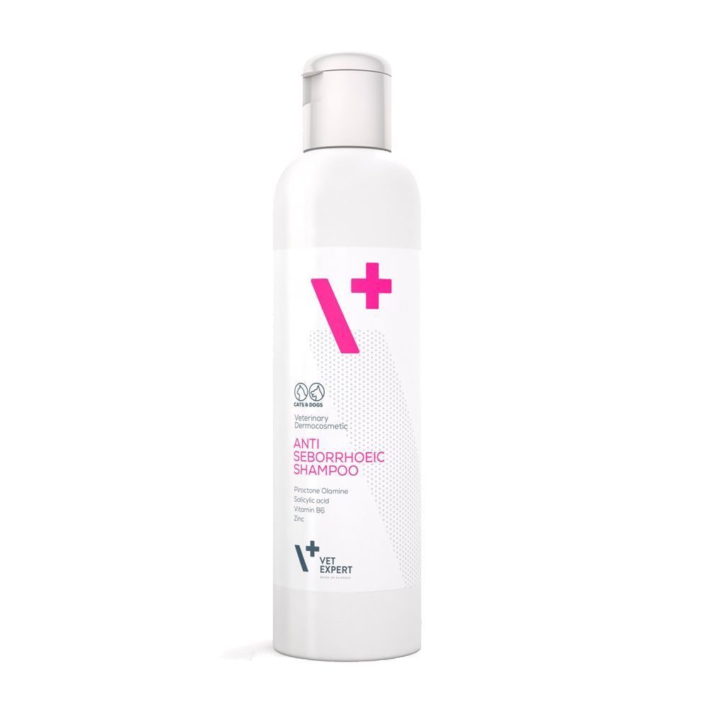 Шампунь для котів і собак Vet Expert Antiseborrhoeic Shampoo 250 мл Шампунь для котів і собак Vet Expert Antiseborrhoeic Shampoo 250 мл