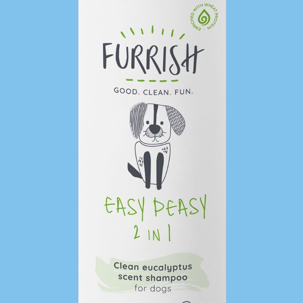 Шампунь для собак Furrish Easy Peasy 2в1 300 мл - евкаліпт