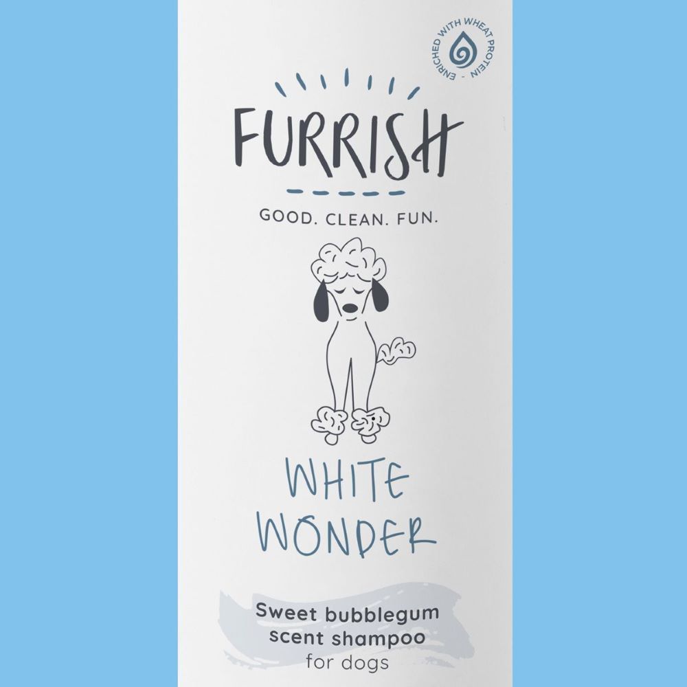 Шампунь для собак Furrish White Wonder 300 мл - солодка жуйка