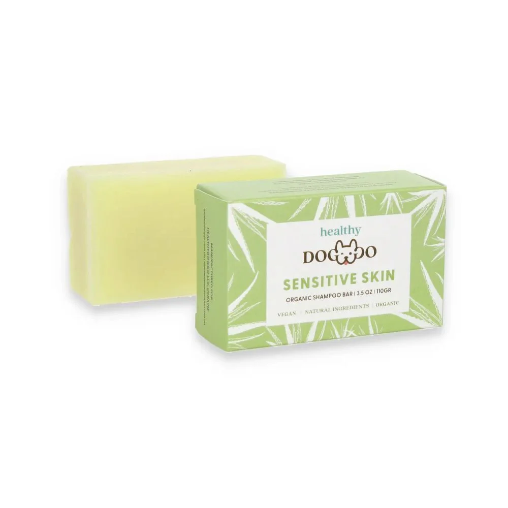 Шампунь-мило для собак HealthyDoggo Sensitive Skin 110 г Шампунь-мило для собак HealthyDoggo Sensitive Skin 110 г