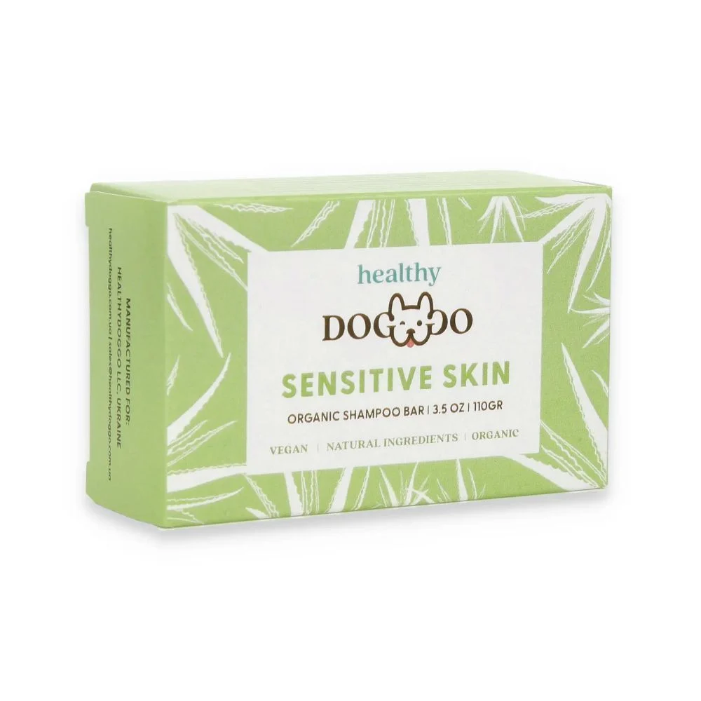 Шампунь-мило для собак HealthyDoggo Sensitive Skin 110 г Шампунь-мило для собак HealthyDoggo Sensitive Skin 110 г