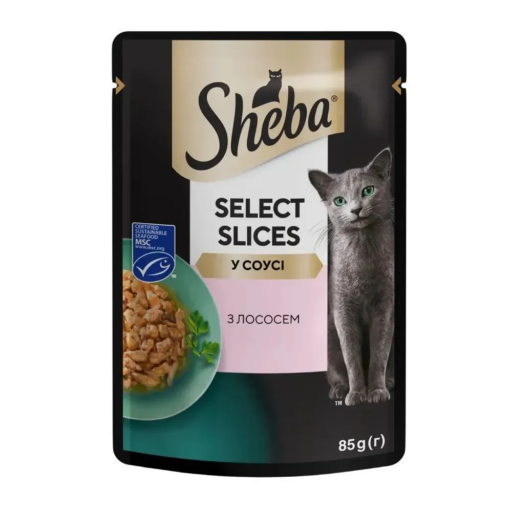 Набір вологого корму для котів Sheba Nature's Collection 3+1 шт х 85 г - рибне асорті Набір вологого корму для котів Sheba Nature's Collection 3+1 шт х 85 г - рибне асорті