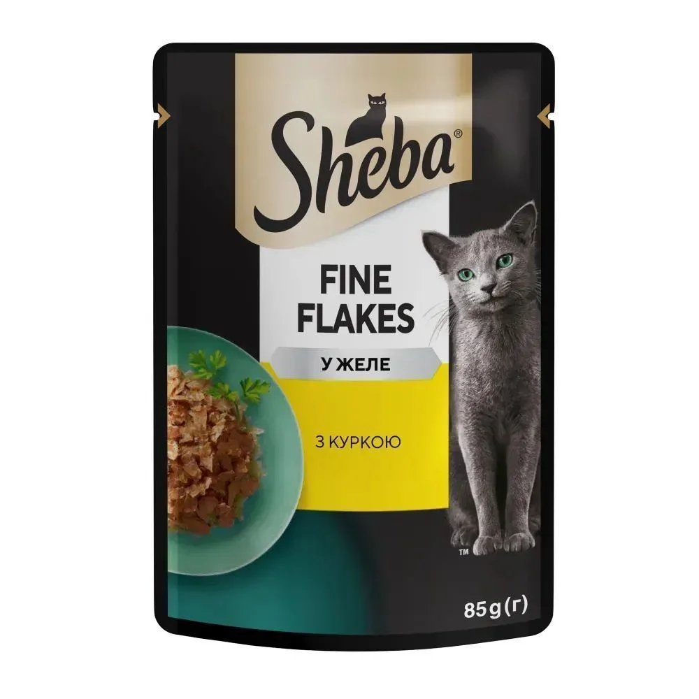Набір вологого корму для котів Sheba Sauce Collection 3+1 шт х 85 г - асорті Набір вологого корму для котів Sheba Sauce Collection 3+1 шт х 85 г - асорті
