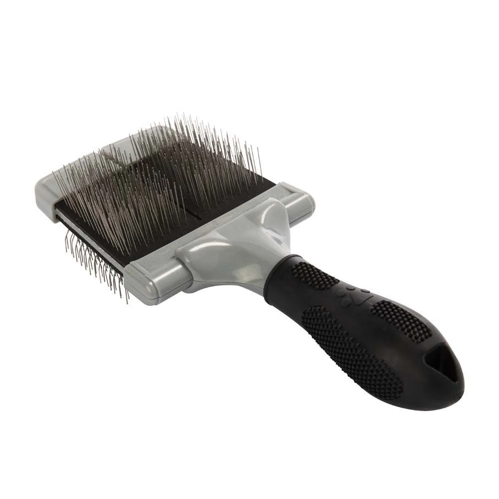 Щітка-пуходерка собак та котів FURminator жорстка 20,5 х 9,5 х 1,5 см L Щітка-пуходерка собак та котів FURminator жорстка 20,5 х 9,5 х 1,5 см L
