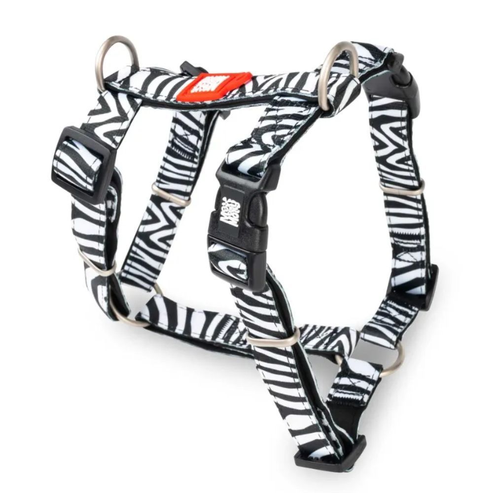 Max and Molly H-Harness Зебра шлея для собак 33,5-41 см - різнокольоровий Max and Molly H-Harness Зебра шлея для собак 33,5-41 см - різнокольоровий