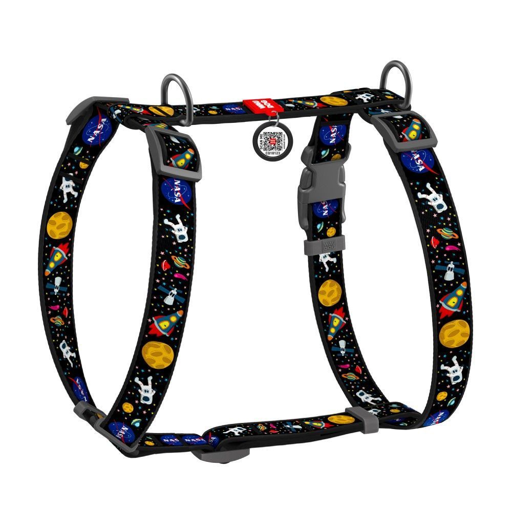 Ошейник для собак COLLAR WOUDOG Н-образный M - черный Ошейник для собак COLLAR WOUDOG Н-образный M - черный