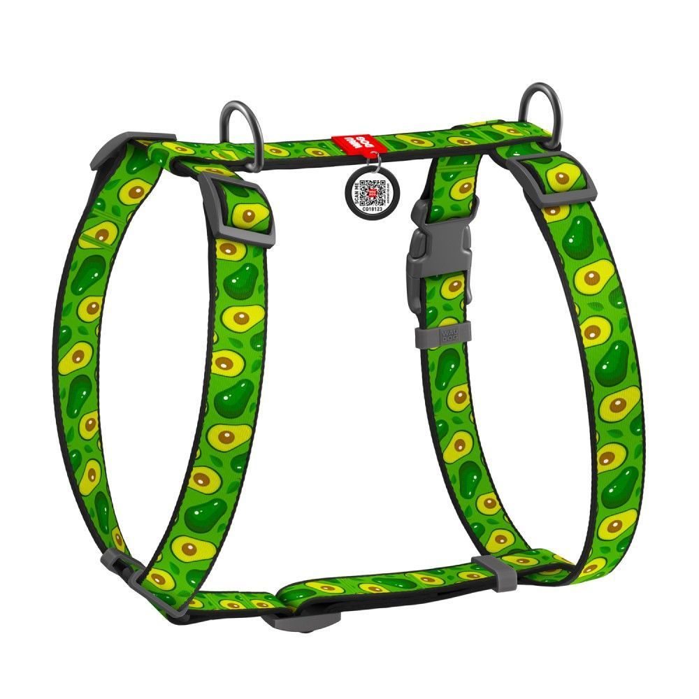 Шлейка для собак COLLAR WOUDOG Н-образная S - зеленая Шлейка для собак COLLAR WOUDOG Н-образная S - зеленая