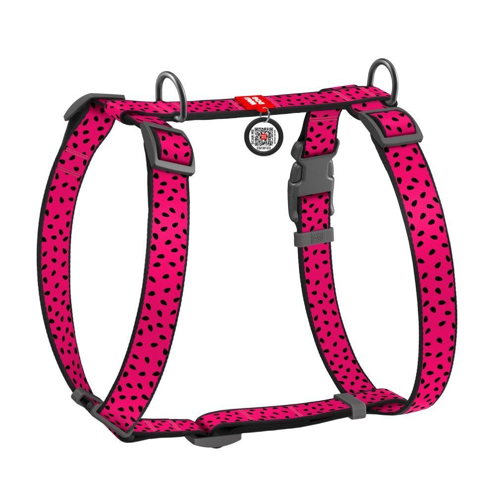 Шлейка для собак COLLAR WOUDOG Н-образная S - розовая Шлейка для собак COLLAR WOUDOG Н-образная S - розовая