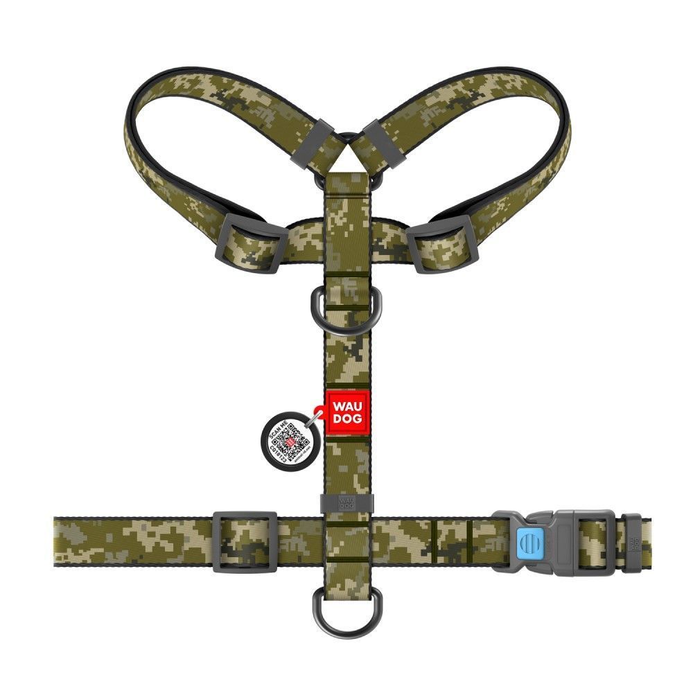 Шлея для собак COLLAR WOUDOG Н-подібна S - хакі Шлея для собак COLLAR WOUDOG Н-подібна S - хакі