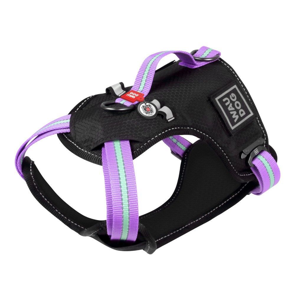 Шлейка для собак COLLAR WOUDOG Нейлон M - фиолетовая Шлейка для собак COLLAR WOUDOG Нейлон M - фиолетовая