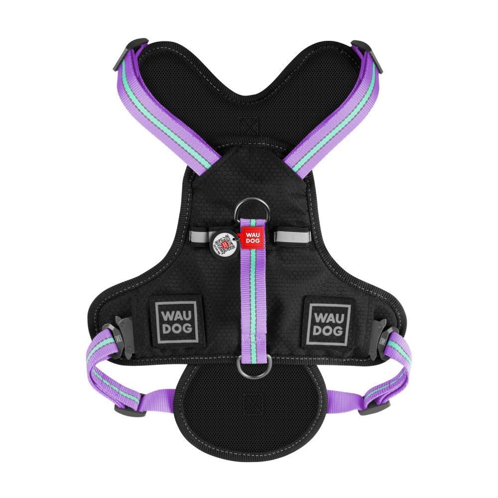 Шлейка для собак COLLAR WOUDOG Нейлон M - фиолетовая Шлейка для собак COLLAR WOUDOG Нейлон M - фиолетовая