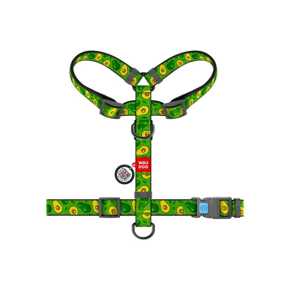 Шлея для собак Collar Nylon H-подібна M - зелений