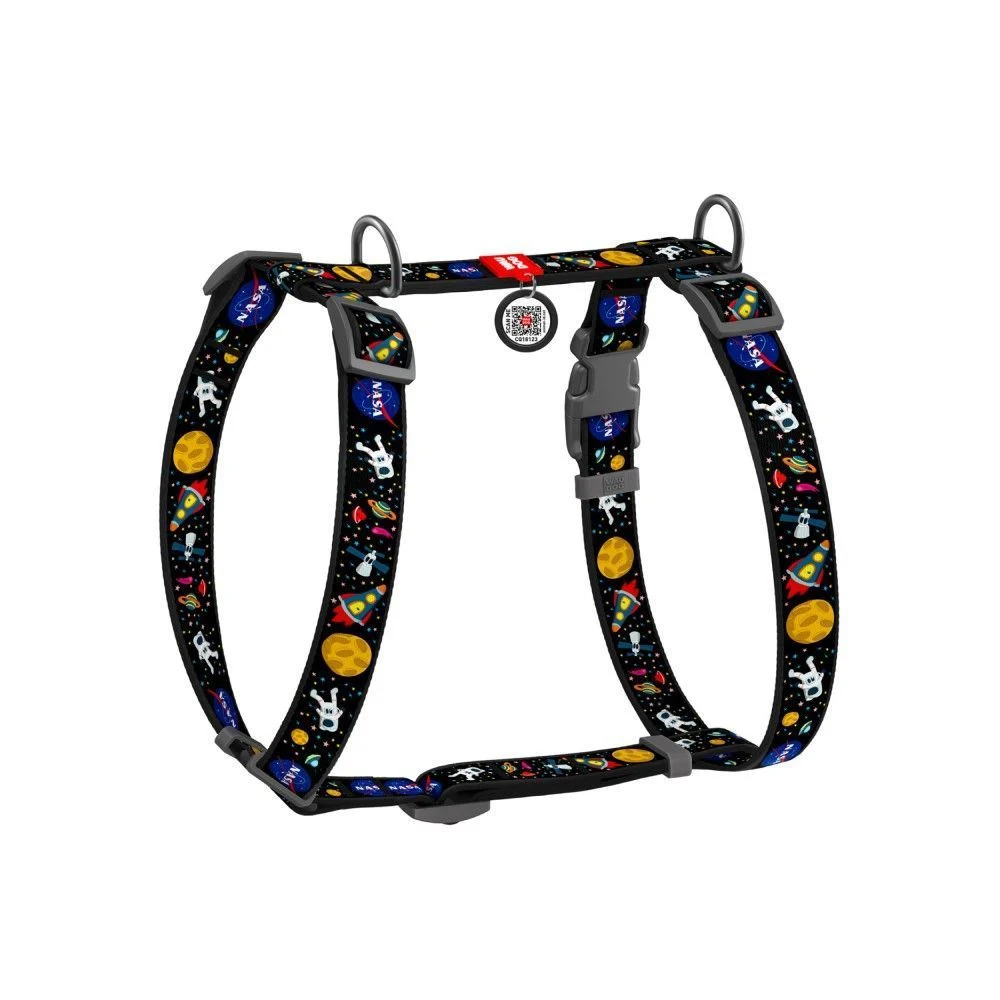 Шлея для собак Collar Nylon H-подібна S - чорний Шлея для собак Collar Nylon H-подібна S - чорний