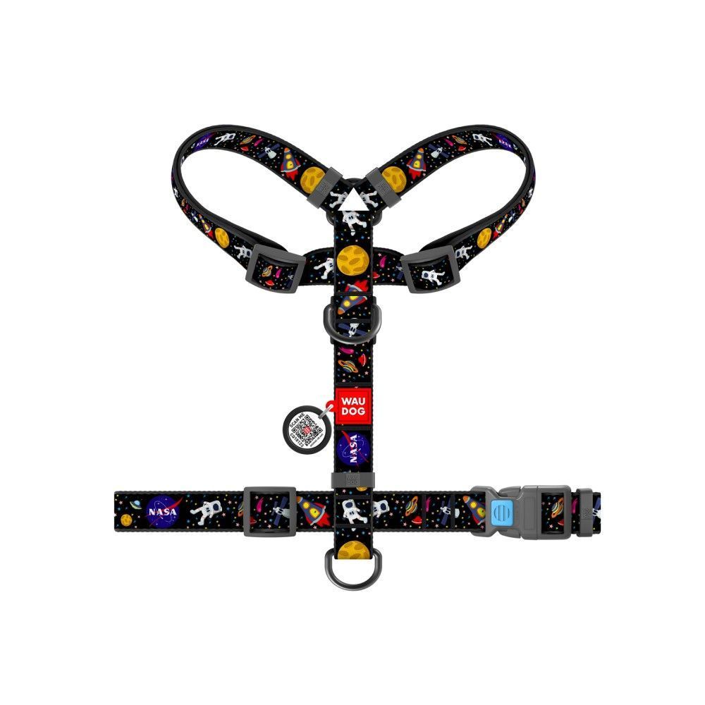 Шлея для собак Collar Nylon H-подібна S - чорний Шлея для собак Collar Nylon H-подібна S - чорний
