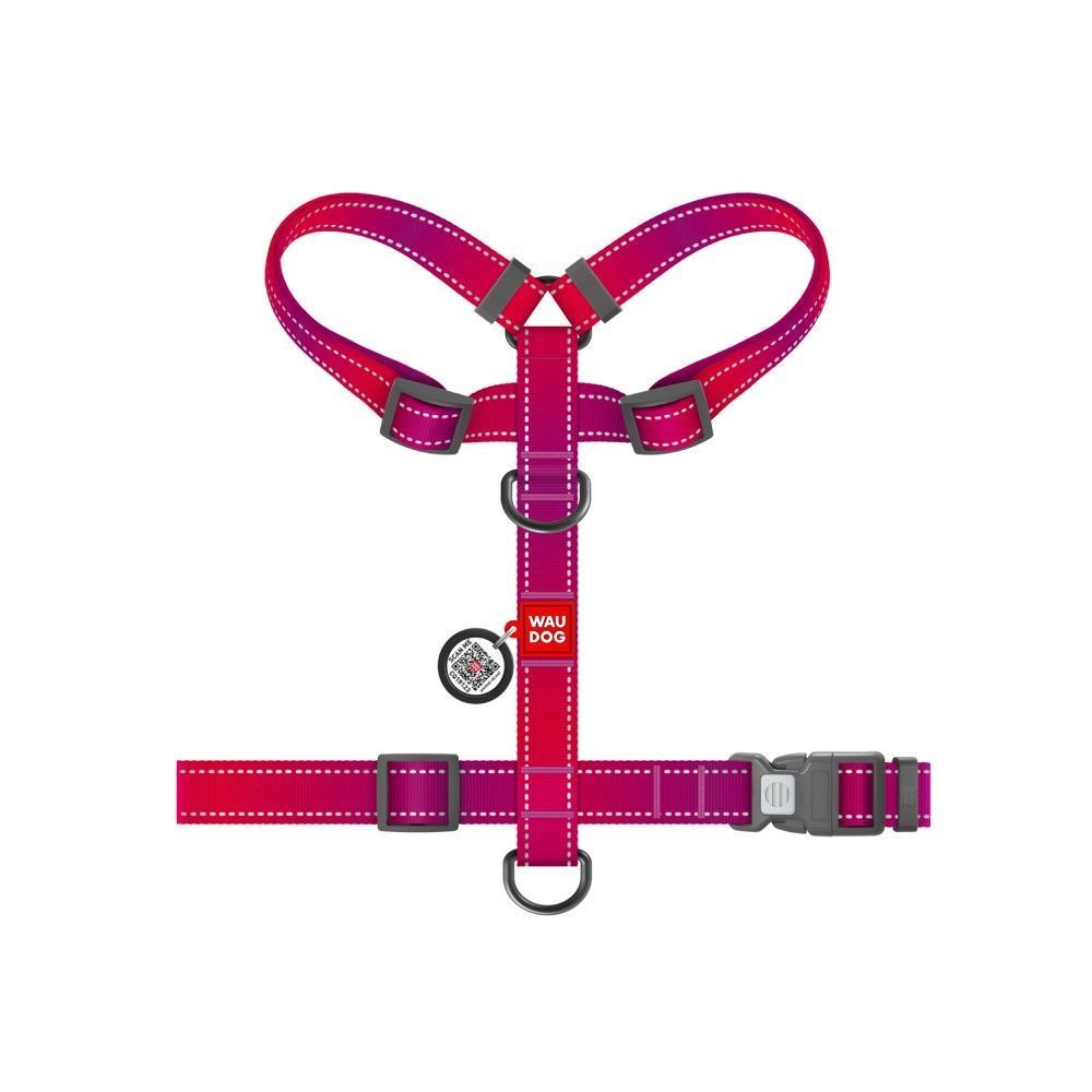 Шлейка для собак Collar Nylon Mono Н-образная M - розовый Шлейка для собак Collar Nylon Mono Н-образная M - розовый