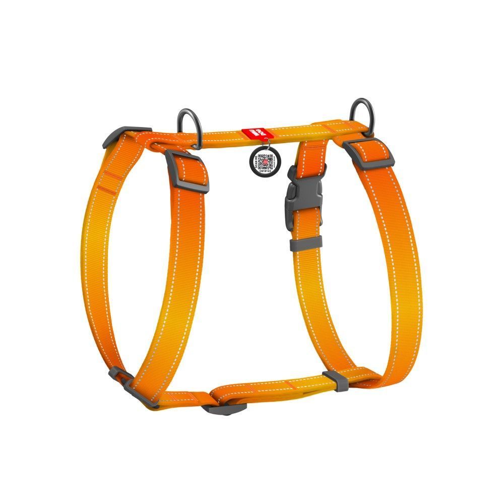 Шлея для собак Collar Nylon Mono H-подібна S - помаранчевий Шлея для собак Collar Nylon Mono H-подібна S - помаранчевий