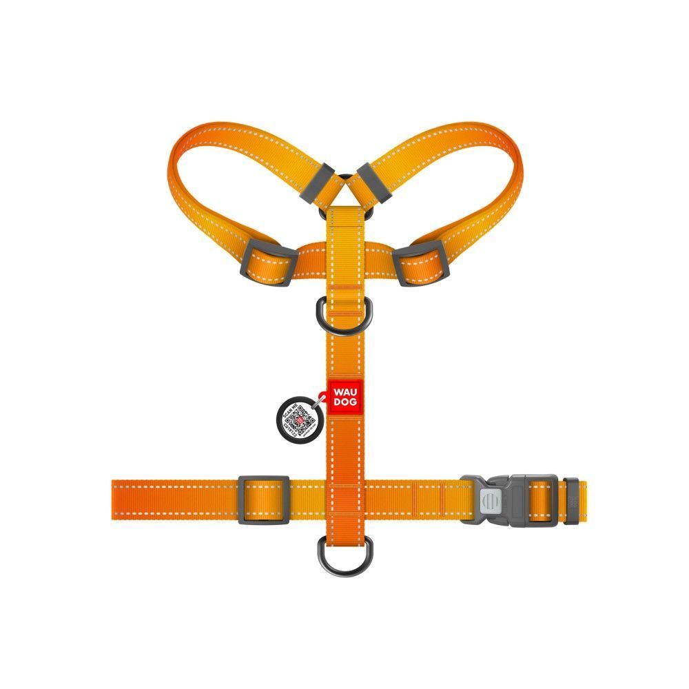 Шлея для собак Collar Nylon Mono H-подібна S - помаранчевий Шлея для собак Collar Nylon Mono H-подібна S - помаранчевий