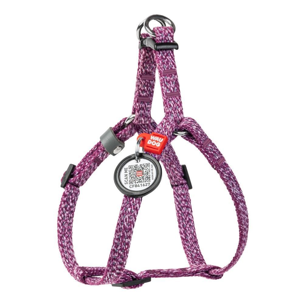 Шлея COLLAR WAUDOG Светоотражающая XS - фиолетовый Шлея COLLAR WAUDOG Светоотражающая XS - фиолетовый