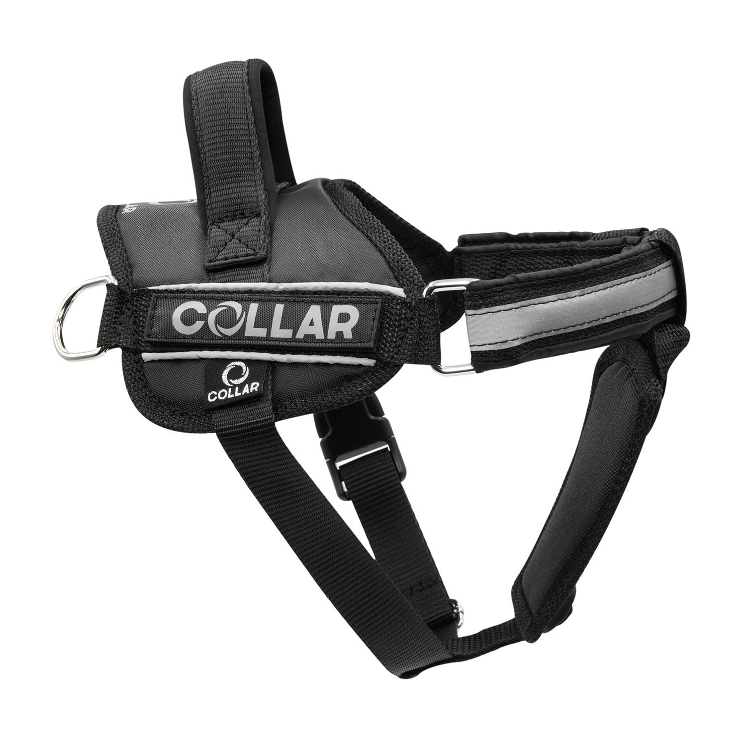 Нейлоновая шлейка Dog Extreme «Police» №2 40-60 см (черная)