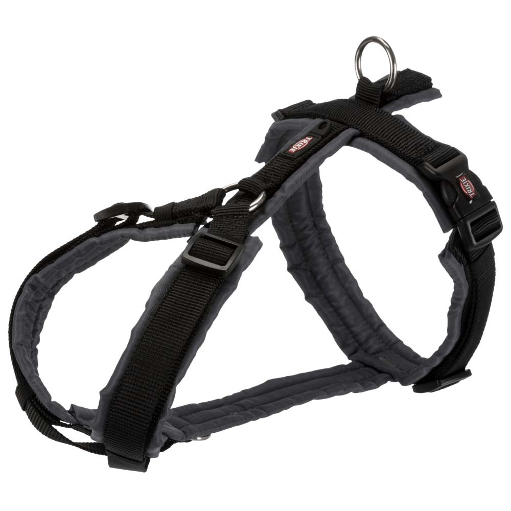 Поводок Trixie «Premium trekking» S: 36-44 см / 15 мм (черный)