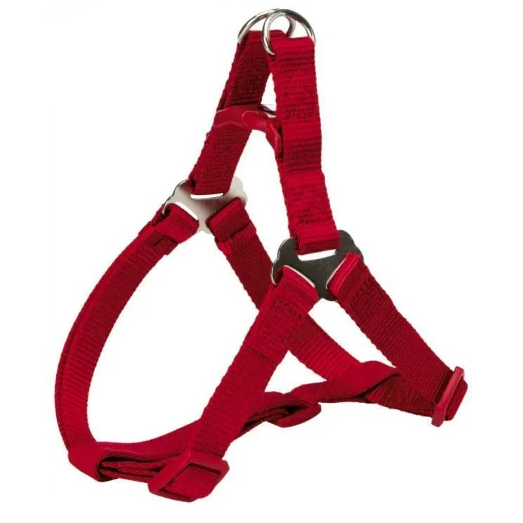Trixie Premium One Touch Harness шлейка для собак L - красная Trixie Premium One Touch Harness шлейка для собак L - красная
